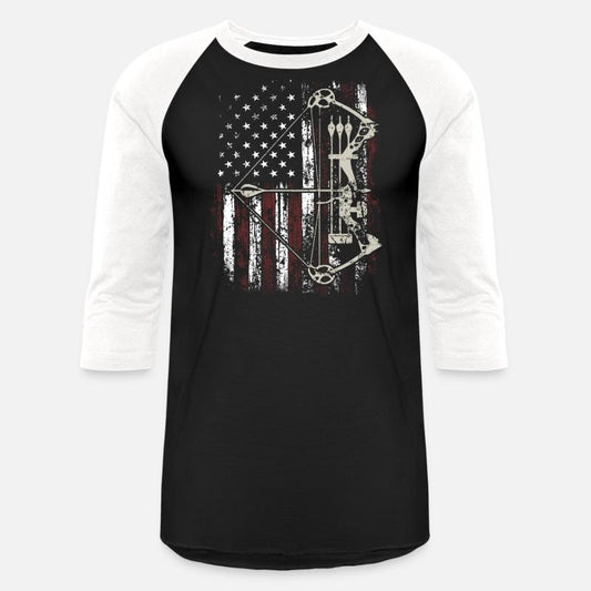 American Flag Bowhunting Bow Archery Deer Hunter