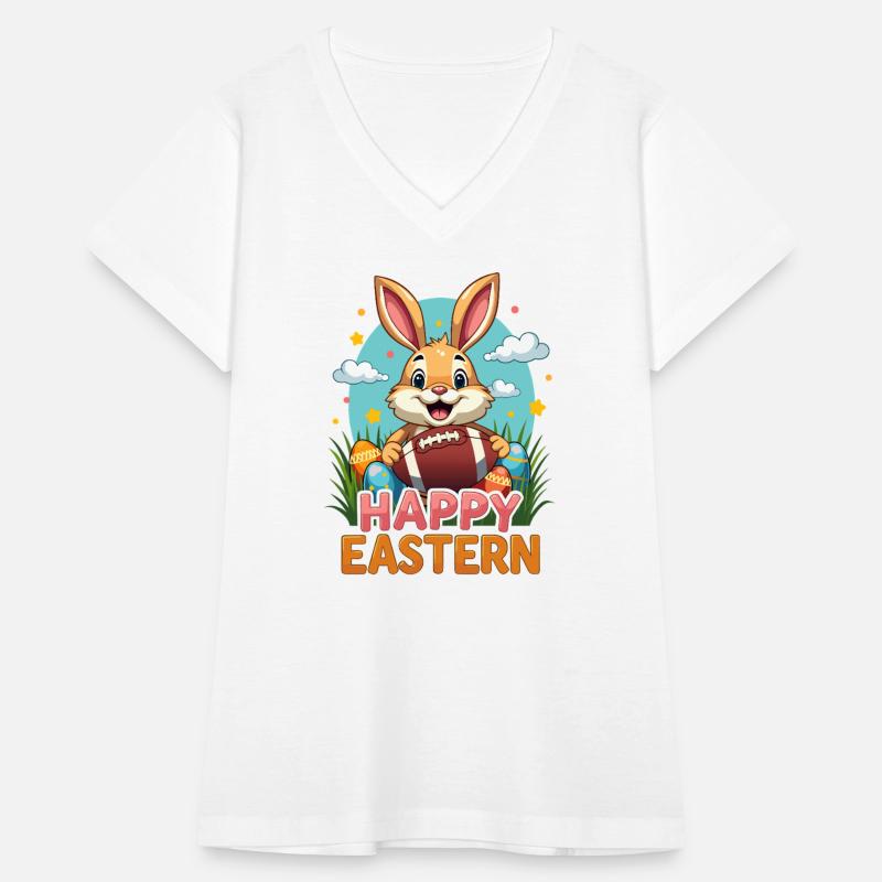 American Football Happy Easter Bunny Sports