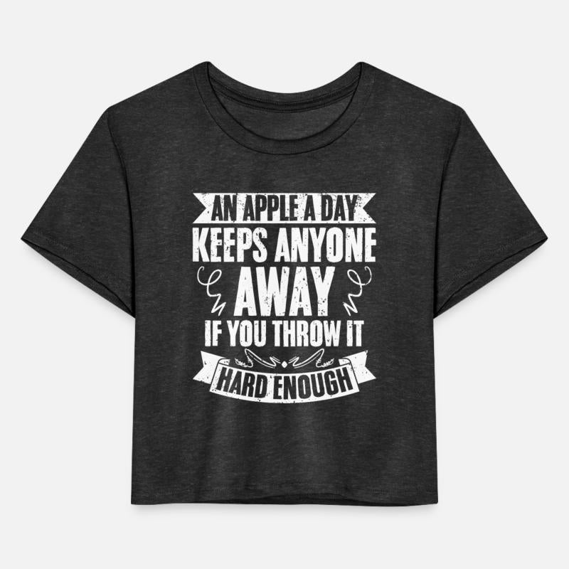 An Apple A Day Keeps Anyone Away If You Throw It
