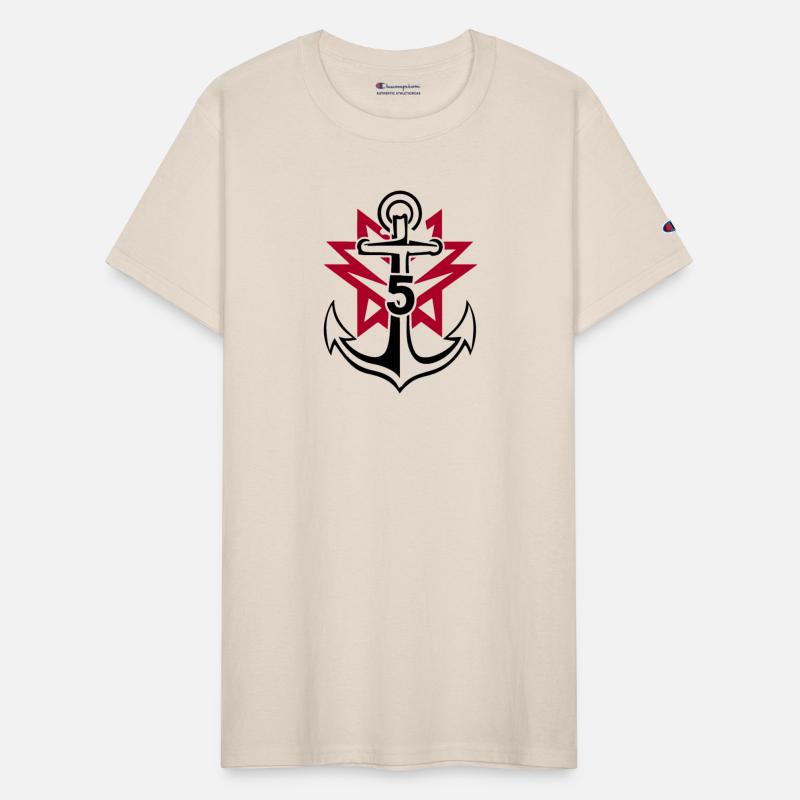 ANCHOR navy with a 5 point STAR army military