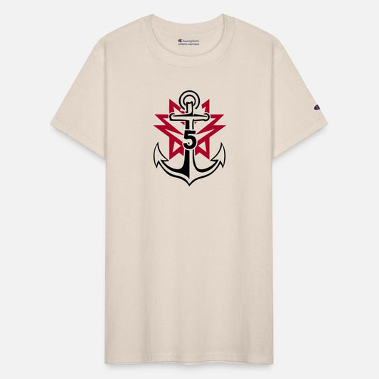 ANCHOR navy with a 5 point STAR army military