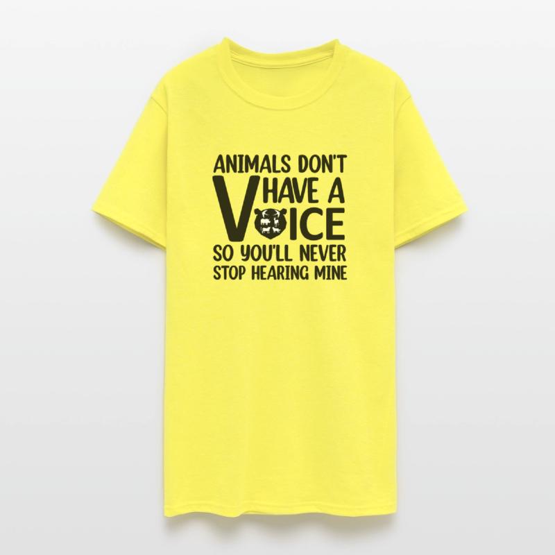 Animals Don't Have A Voice Quote for animal lovers