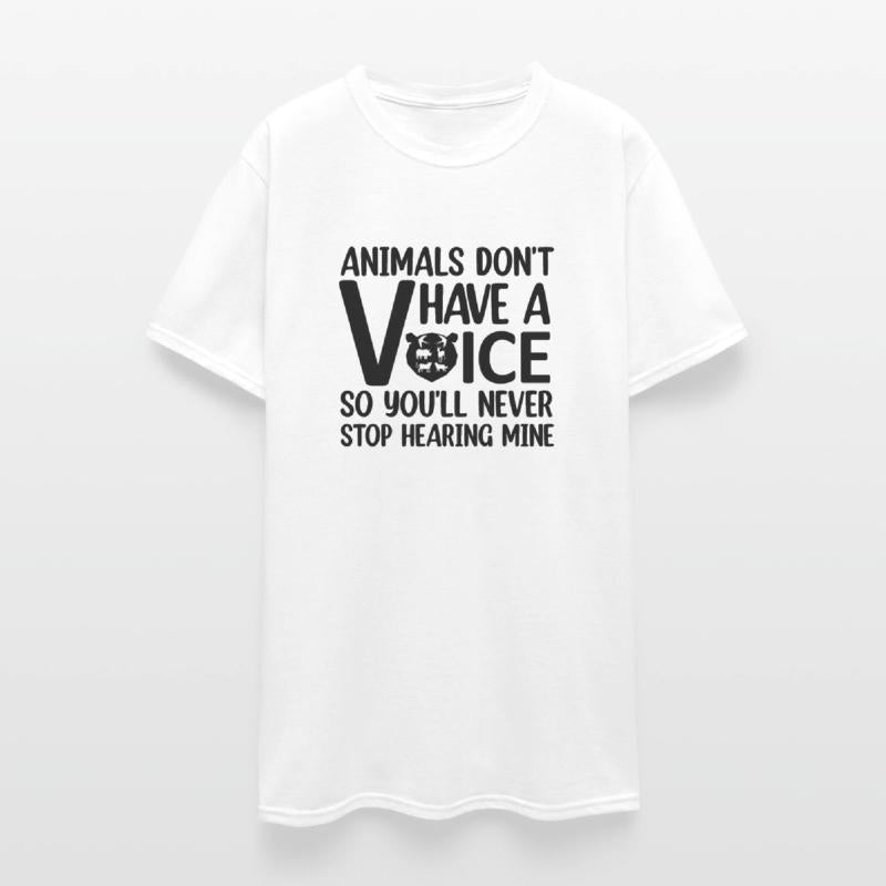 Animals Don't Have A Voice Quote for animal lovers