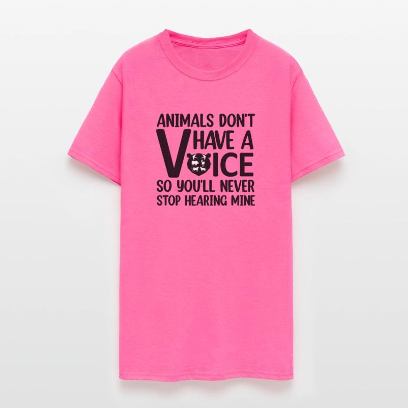 Animals Don't Have A Voice Quote for animal lovers