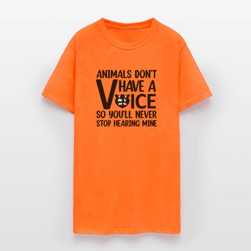 Animals Don't Have A Voice Quote for animal lovers