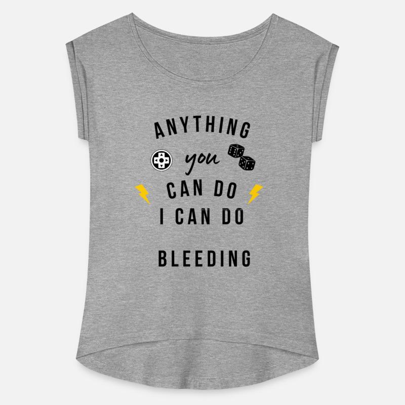 Anything you can do, I can do bleeding dark