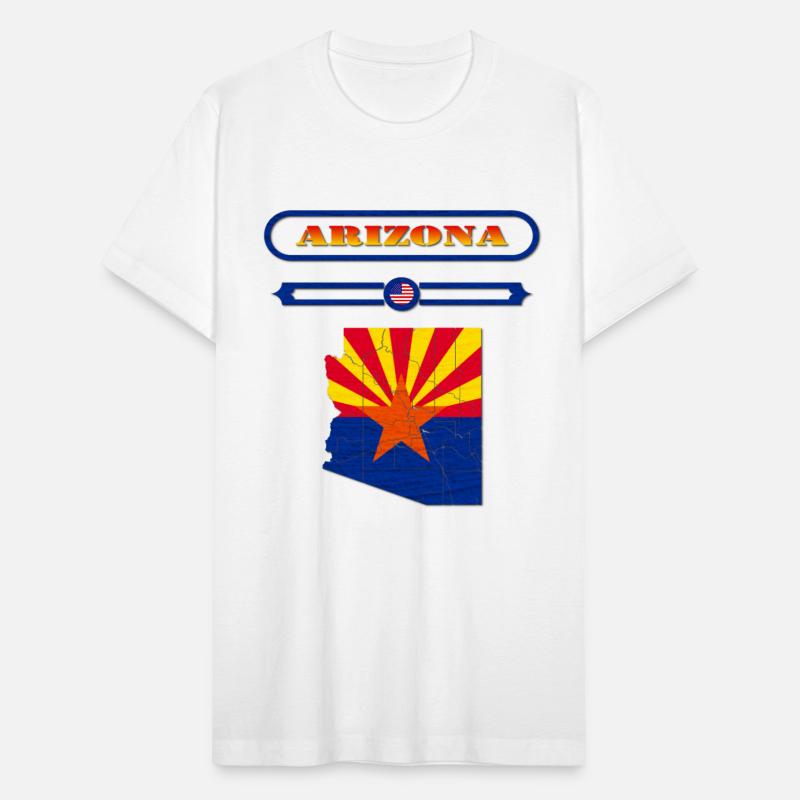 ARIZONA MAP, ARIZONA, UNITED STATES. SAMER BRASIL