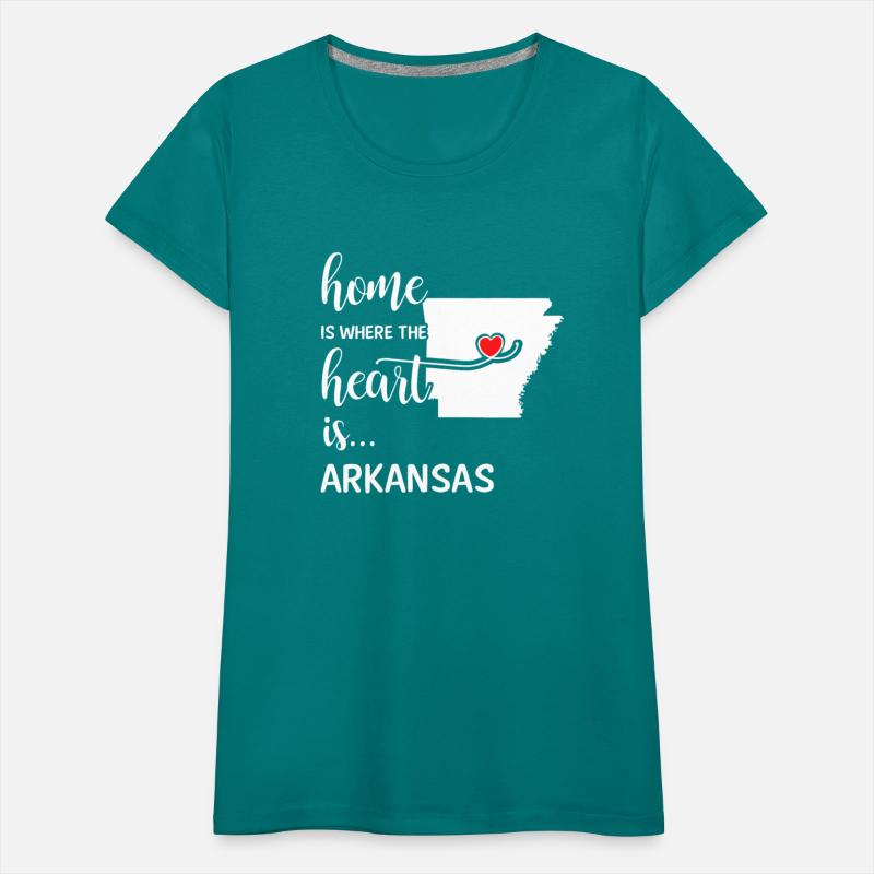 Arkansas Home Is Where Heart Is Cool Gift