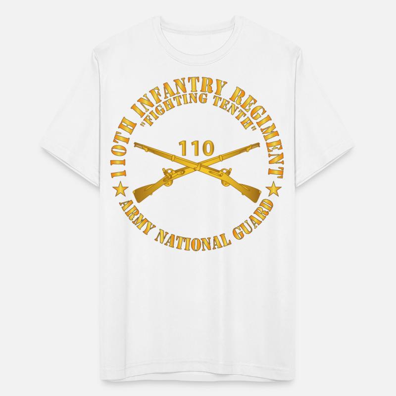 Army 110th Infantry Regiment Fighting Tenth Br ARN