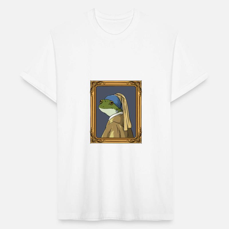 Art History Frog Fine Arts Vermeer Girl Design for