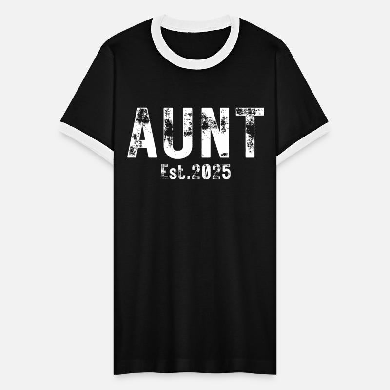 Aunt Est 2025 (heavily distressed font)