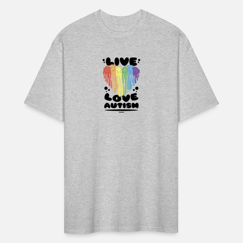 Autism dear heart rainbow