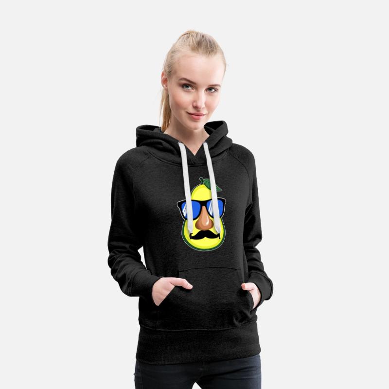 avocado face glasses mustache gift idea