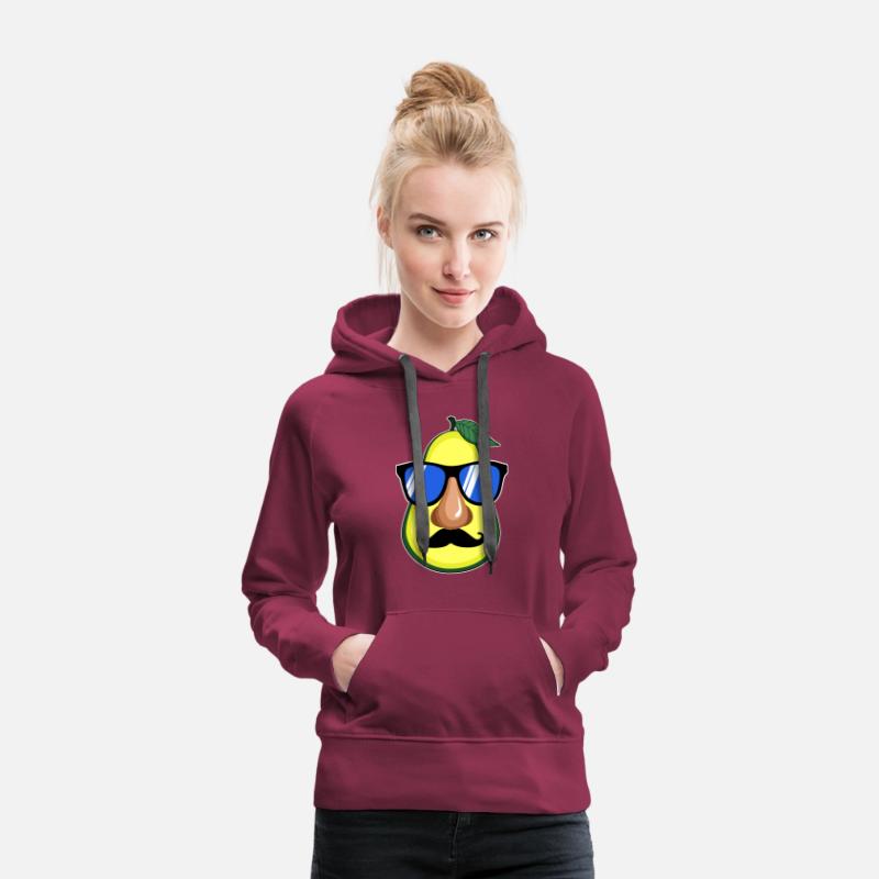 avocado face glasses mustache gift idea