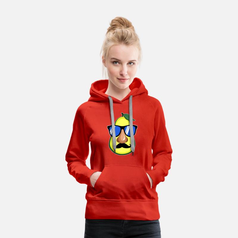 avocado face glasses mustache gift idea