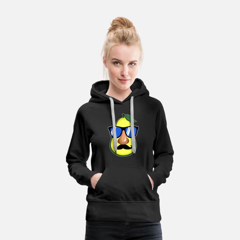 avocado face glasses mustache gift idea