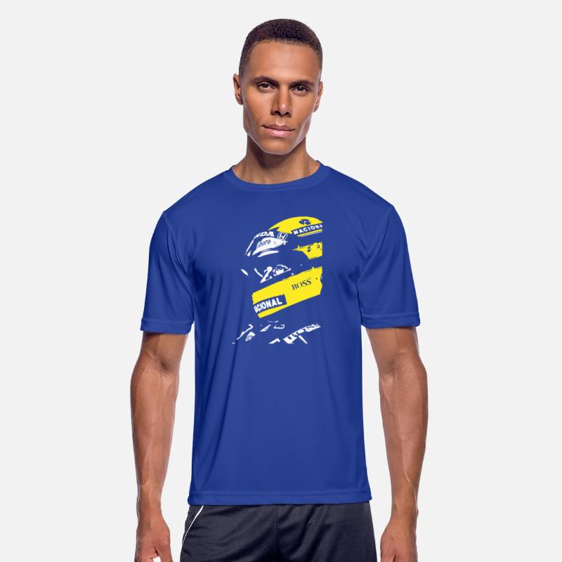 ayrton senna helmet poster shirt