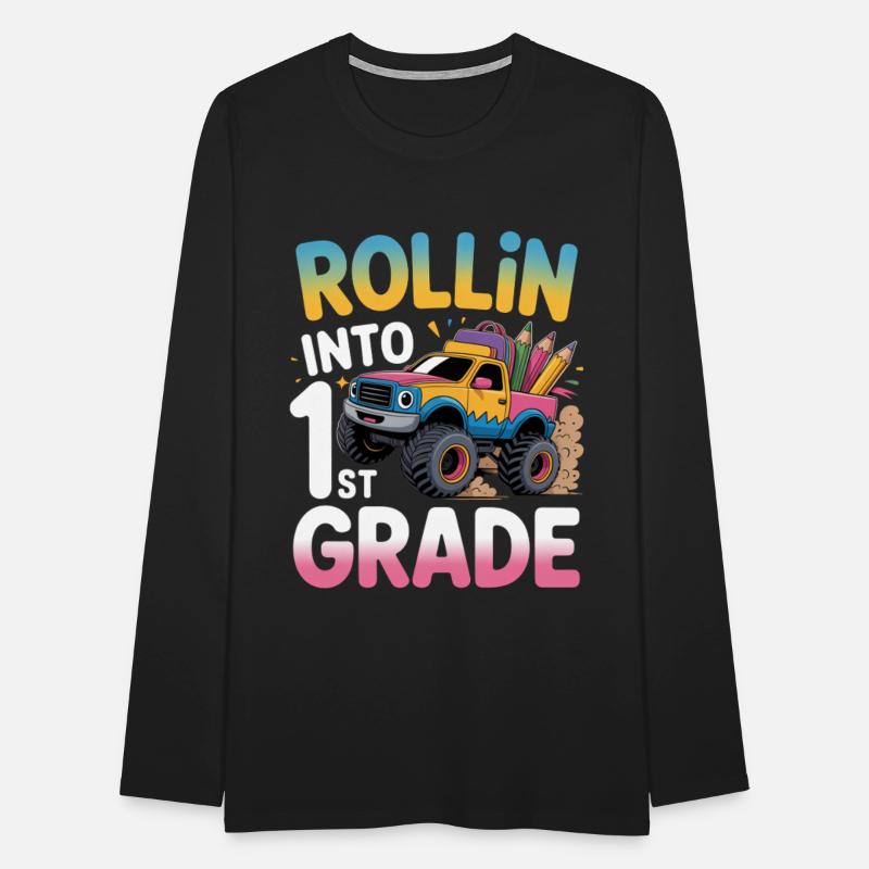 Back To School Rollin' Into 1st Grade With Truck