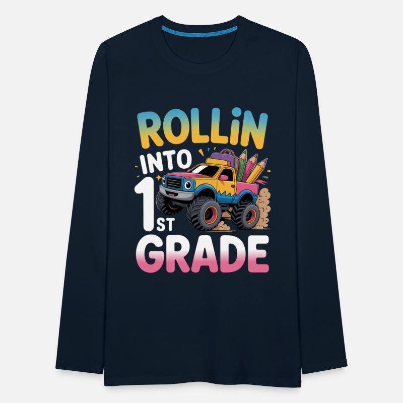 Back To School Rollin' Into 1st Grade With Truck