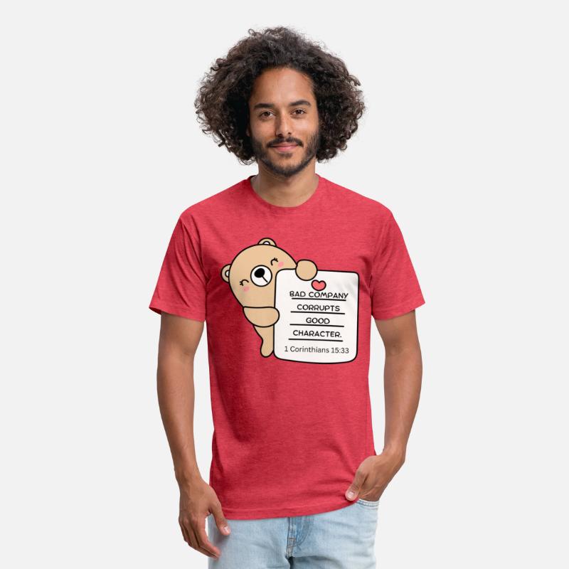 bad company corrupts good character Christian T