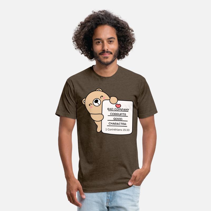 bad company corrupts good character Christian T