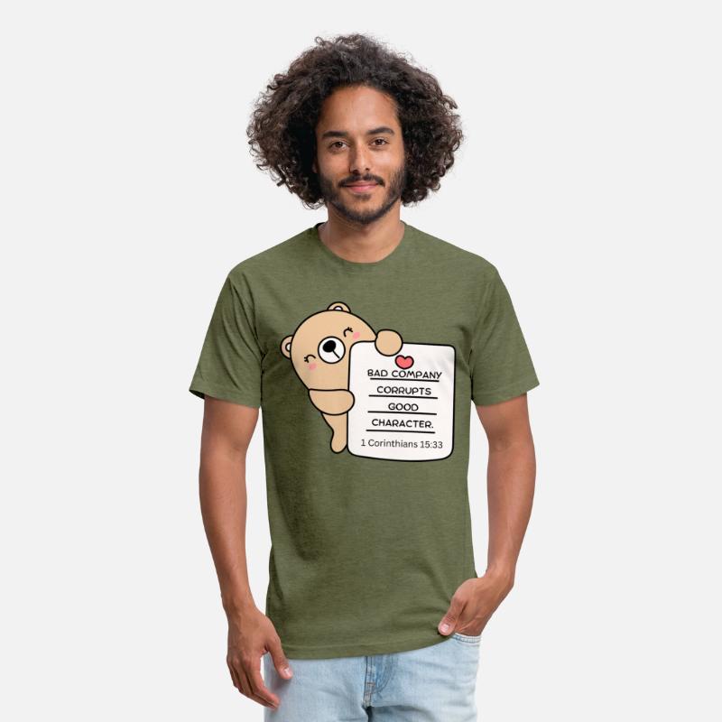 bad company corrupts good character Christian T