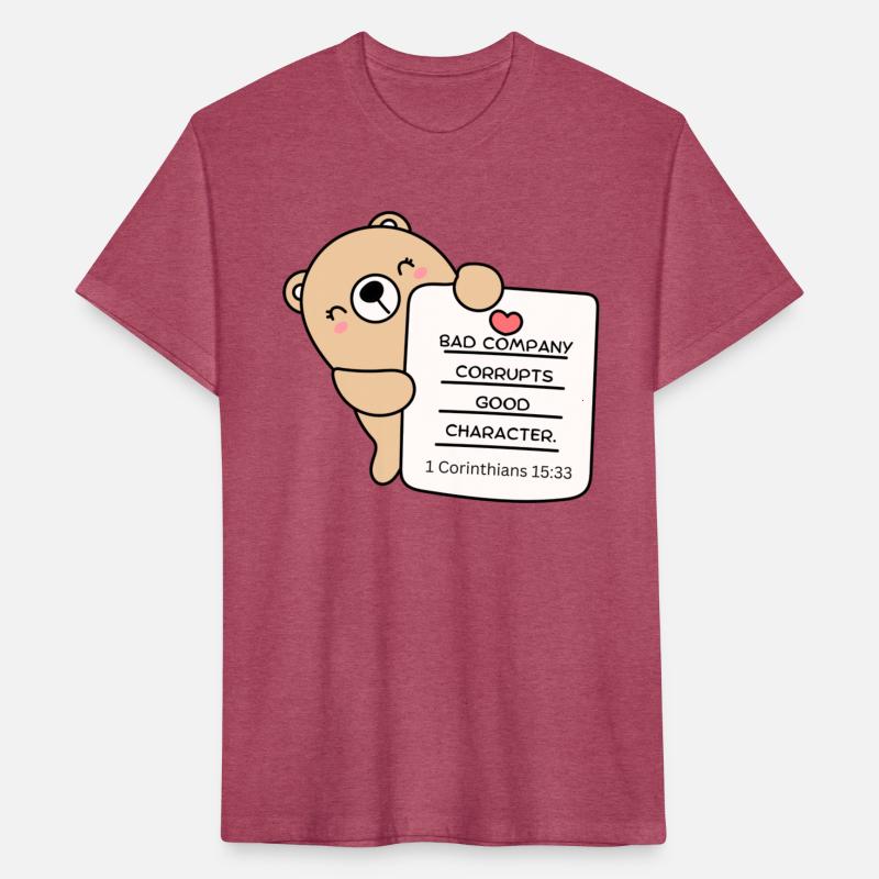 bad company corrupts good character Christian T