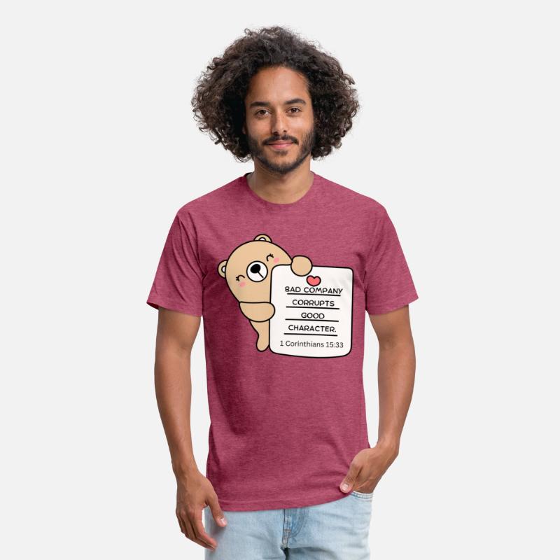 bad company corrupts good character Christian T