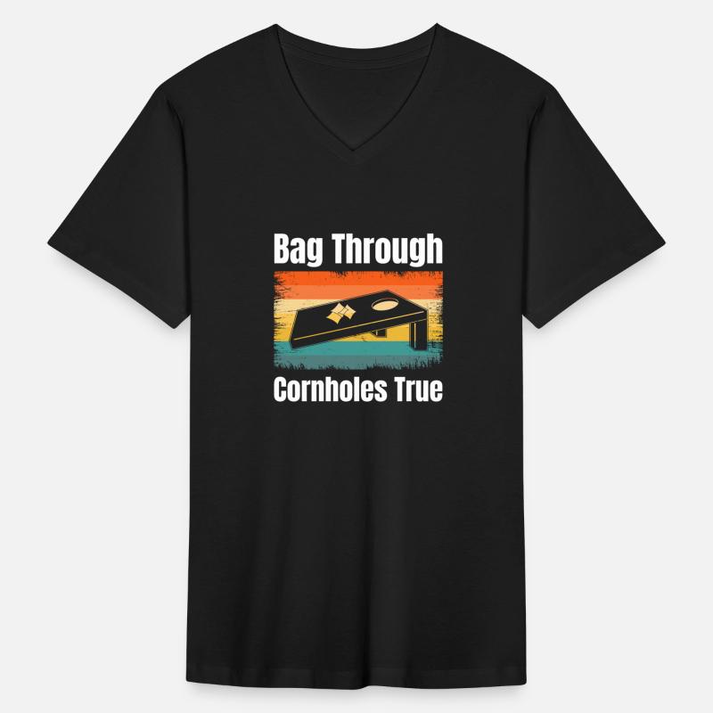 Bag Through Cornholes True Boardgame Tailgating