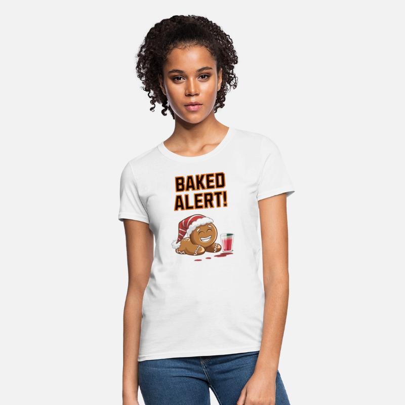 Baked Alert! - Funny Humorous Ginger Bread Man