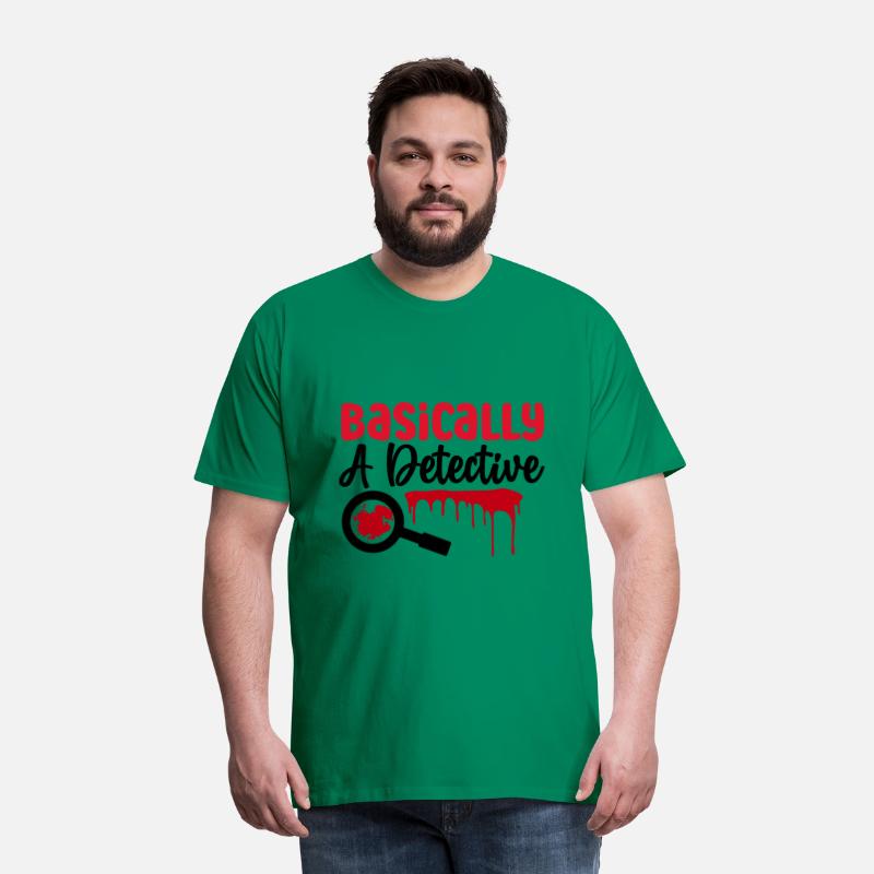 Basically a detective - true crime addict