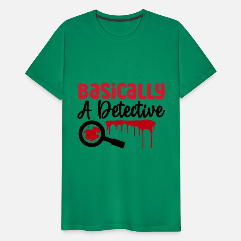 Basically a detective - true crime addict