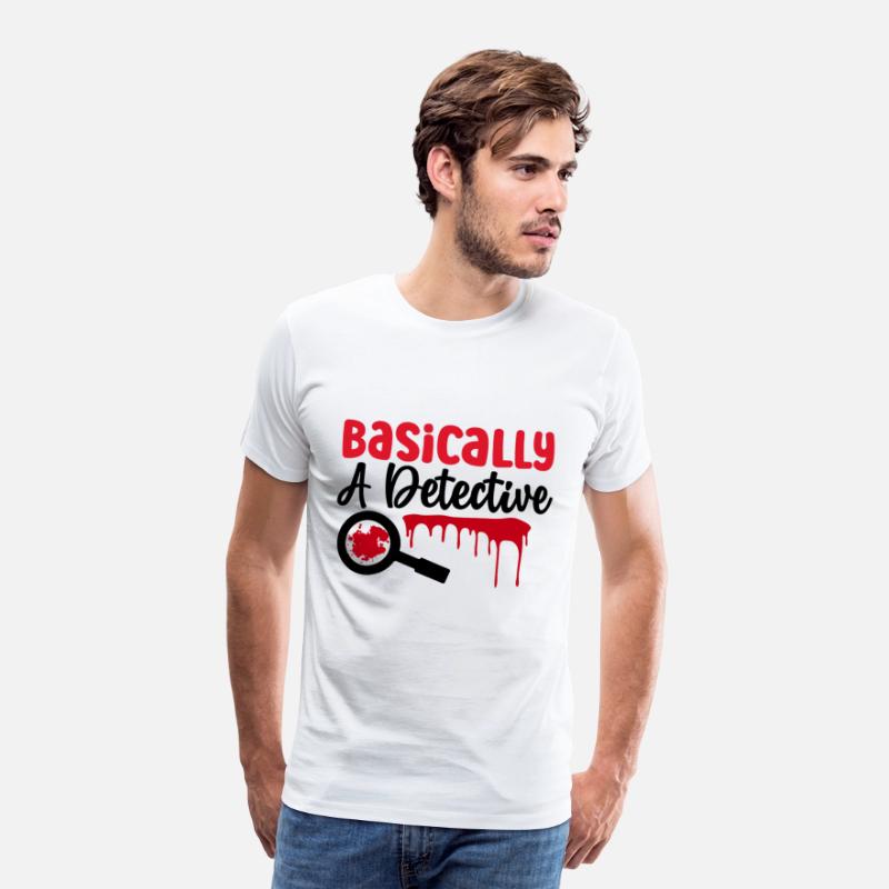 Basically a detective - true crime addict