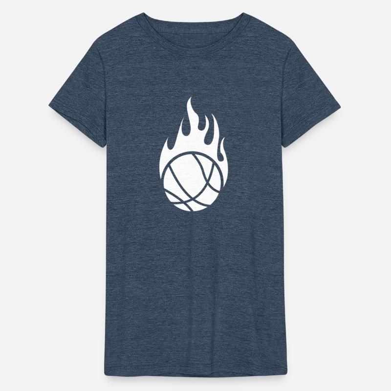 Basketball Ball Flames On Fire Player Heat burning