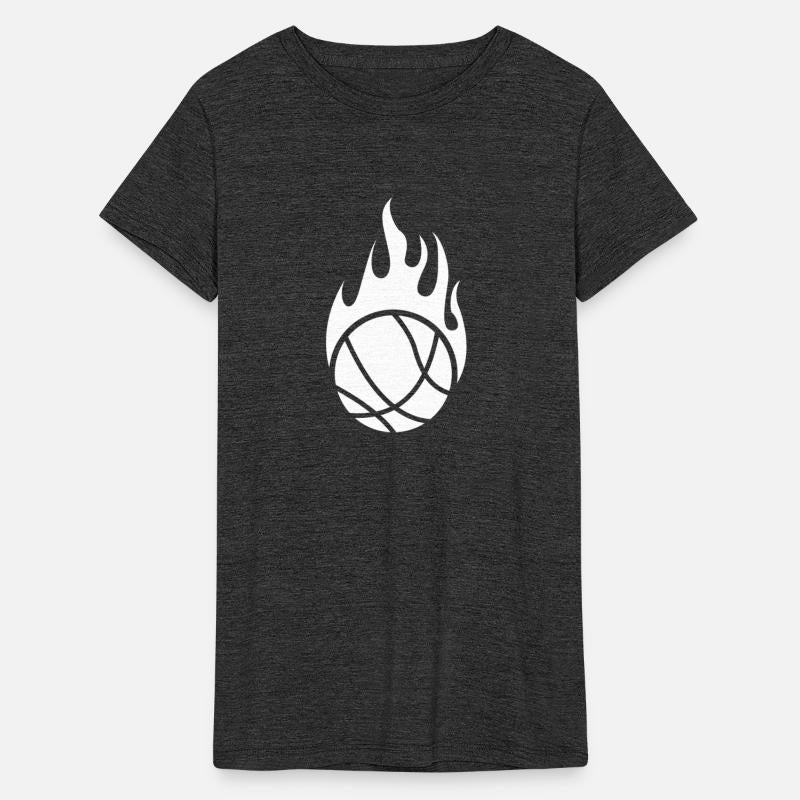 Basketball Ball Flames On Fire Player Heat burning