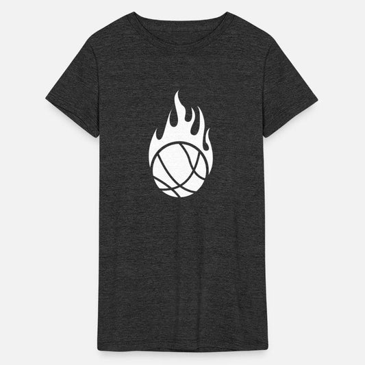 Basketball Ball Flames On Fire Player Heat burning