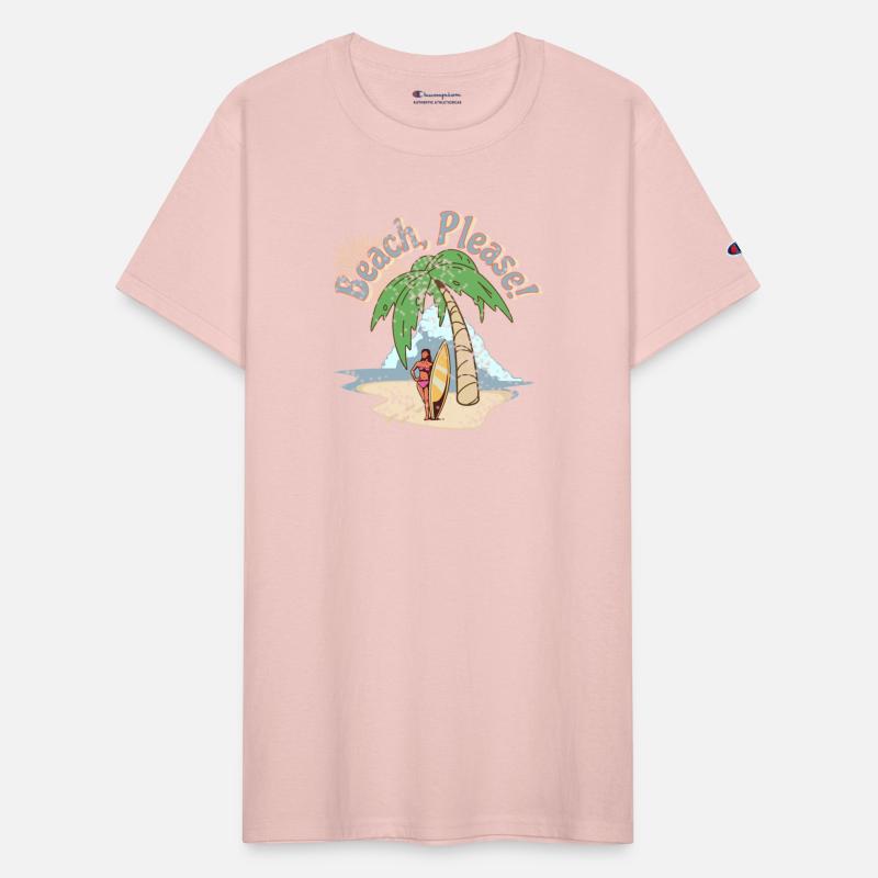 BEACH PLEASE - Distressed