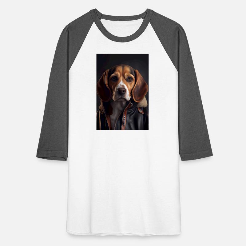 Beagle Dog wearing leather jacket - Dog Breed Port