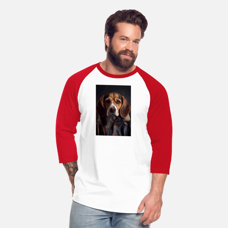 Beagle Dog wearing leather jacket - Dog Breed Port