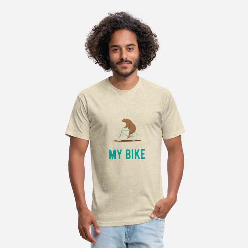 Bear Riding A Bicycle Mountain Bike Cyclist