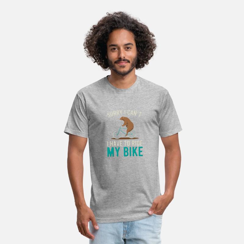 Bear Riding A Bicycle Mountain Bike Cyclist