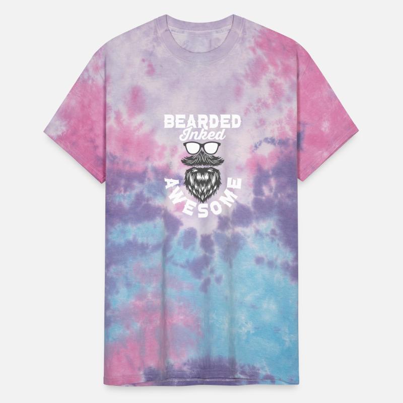 Bearded Inked Awesome Bearded Man Facial Hair