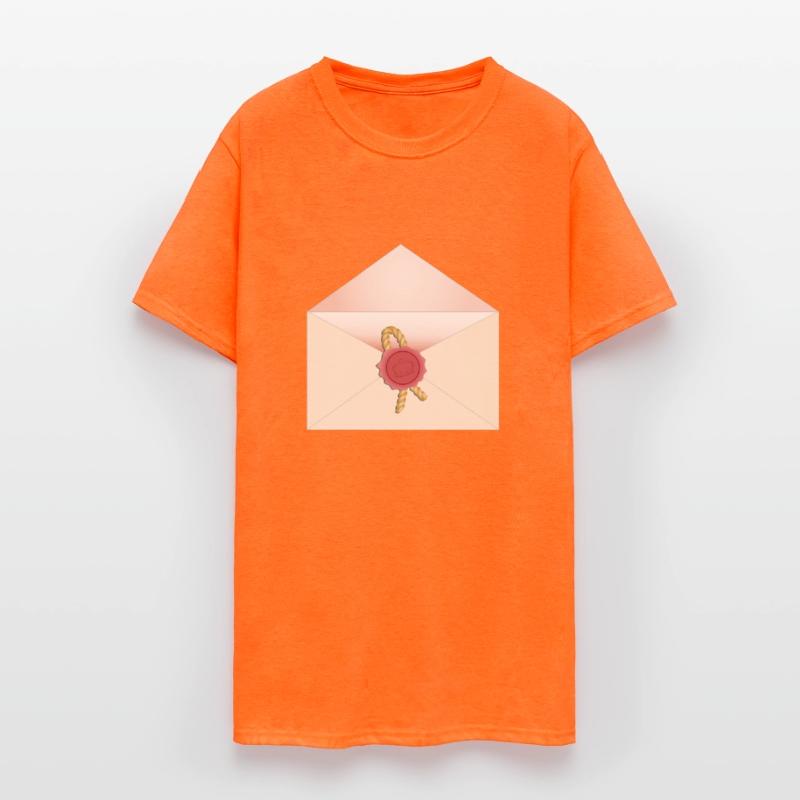 beautiful envelope with an elegant seal