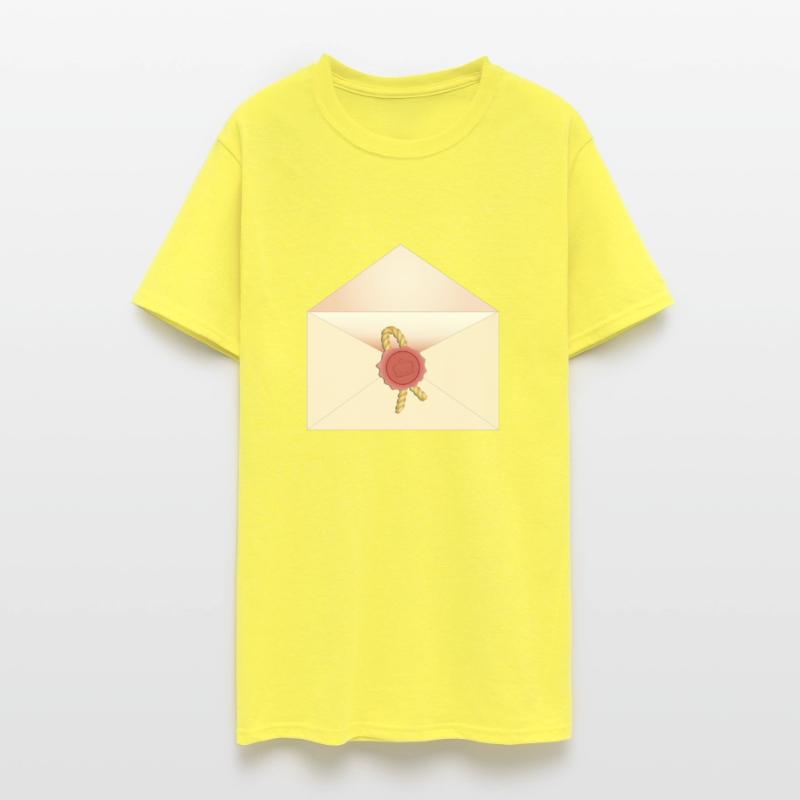 beautiful envelope with an elegant seal