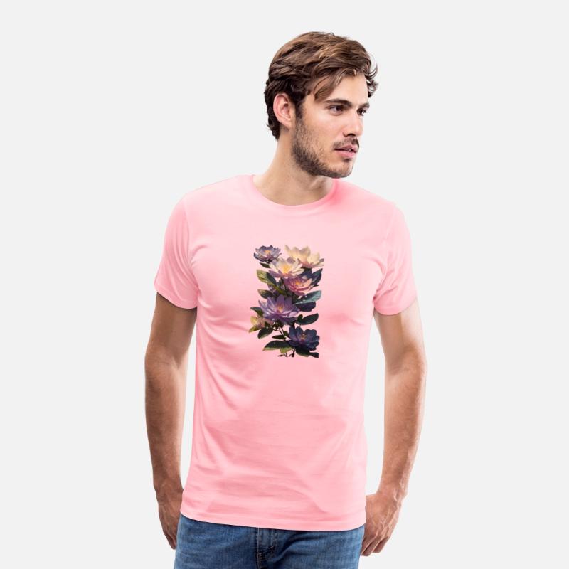 Beautiful Purple Nenuphar Design