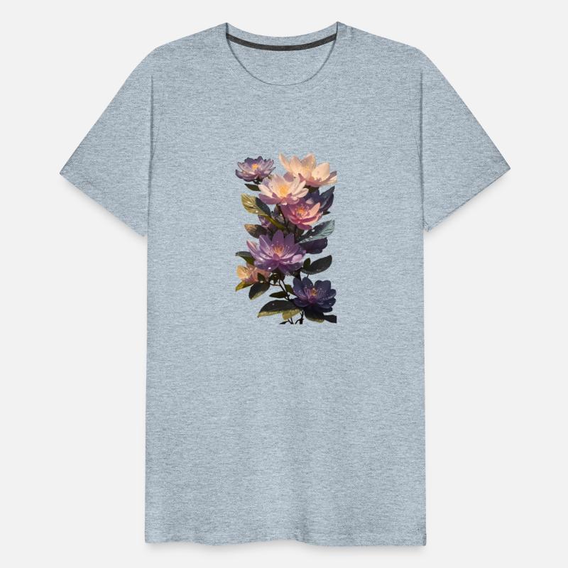 Beautiful Purple Nenuphar Design