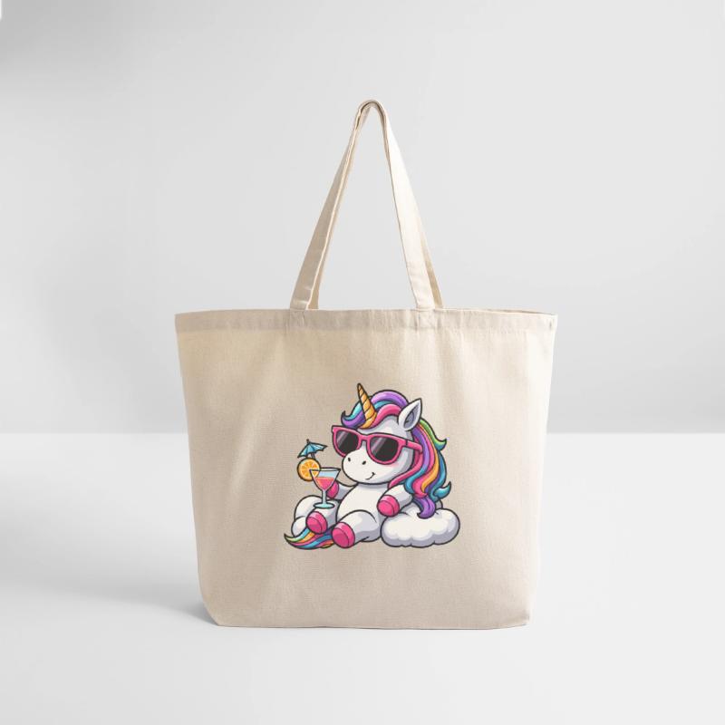 Beautiful unicorn rainbow clouds vacation relax