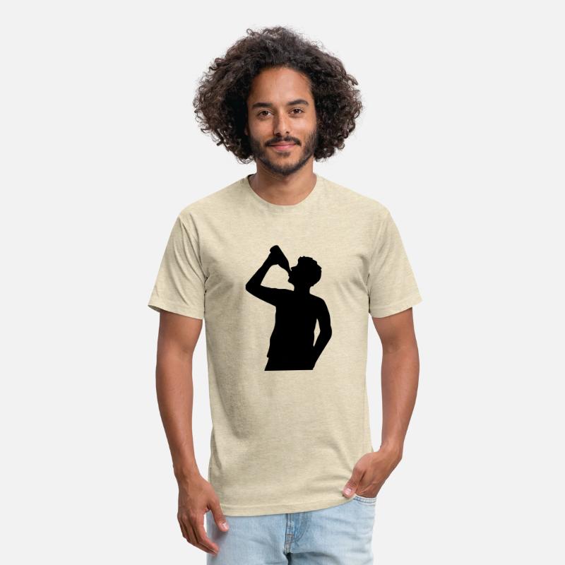 beer drink man silhouette