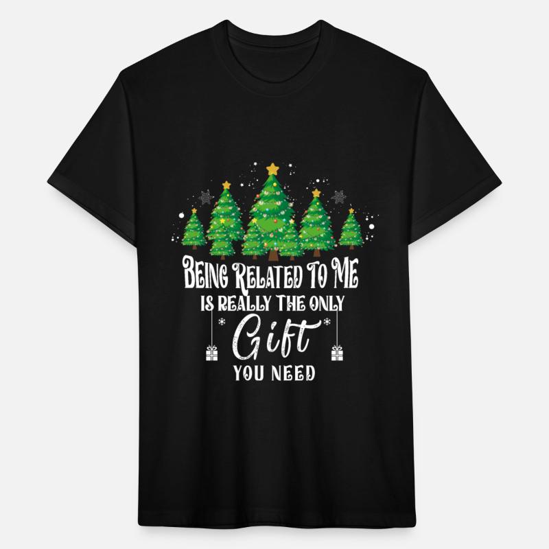 Being Related To Me Funny Christmas Family Xmas