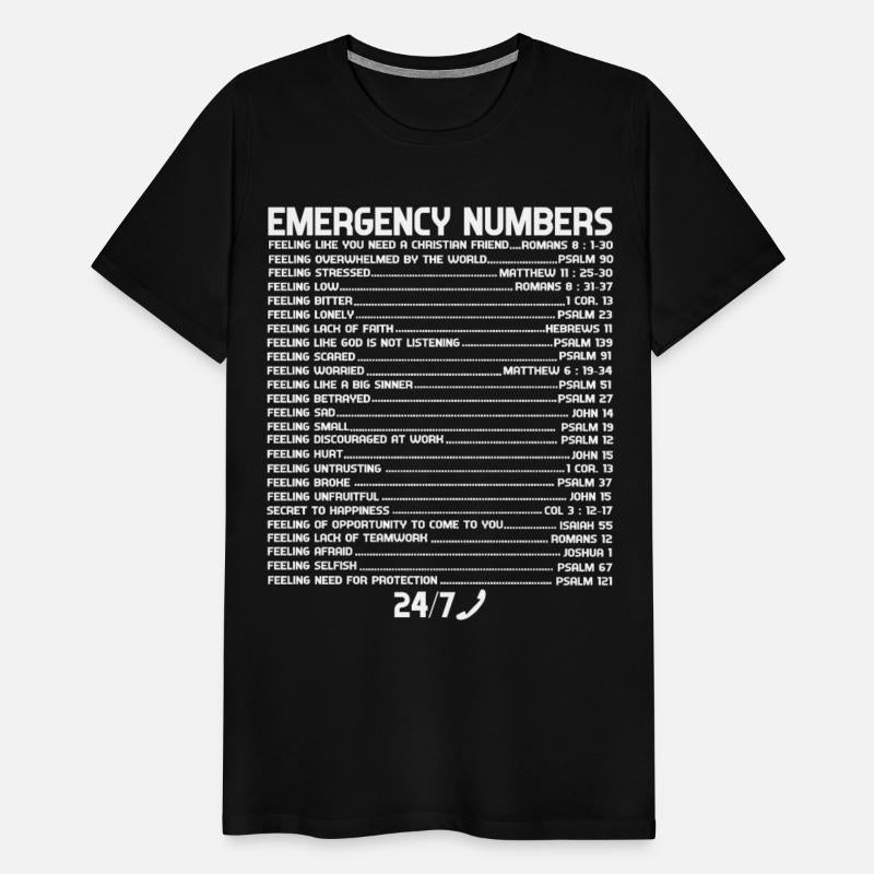 Bible Emergency Numbers Holy Hotline